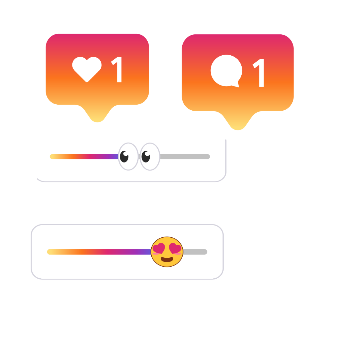 Instagram Emoji Vector Template