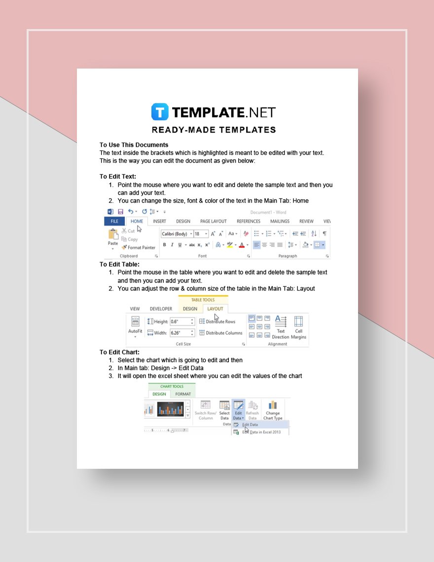 Checklist Alternate Term Sheet Provisions Template