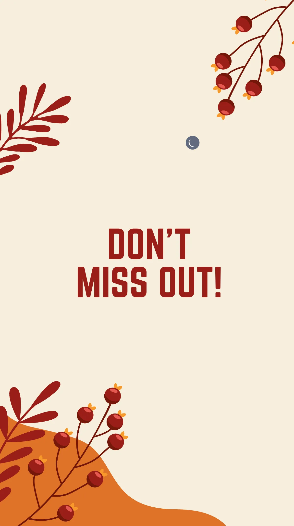 Free Fall/Autumn Sale Promotion Instagram Story Template to Edit Online