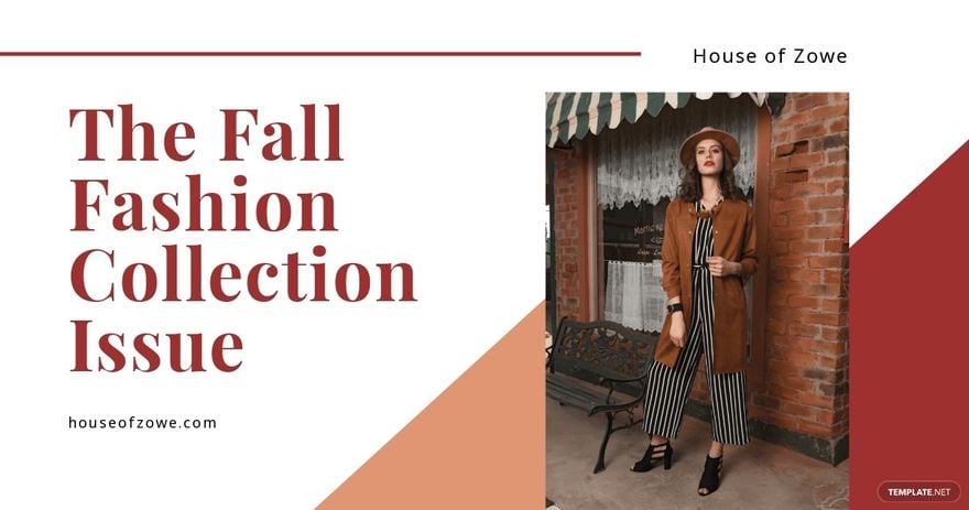 Free New Autumn/Fall Collection Facebook Post Template