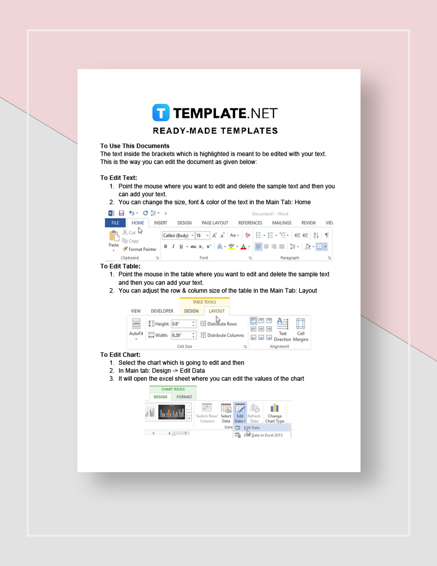 Annual Expense Report Instructions