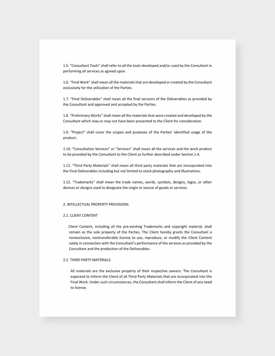 Marketing Services Agreement Template