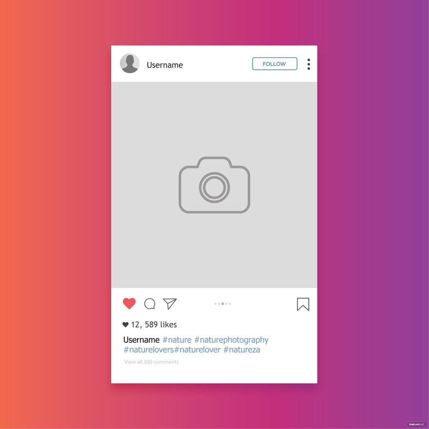 Instagram Frame Templates Design Free Download Template