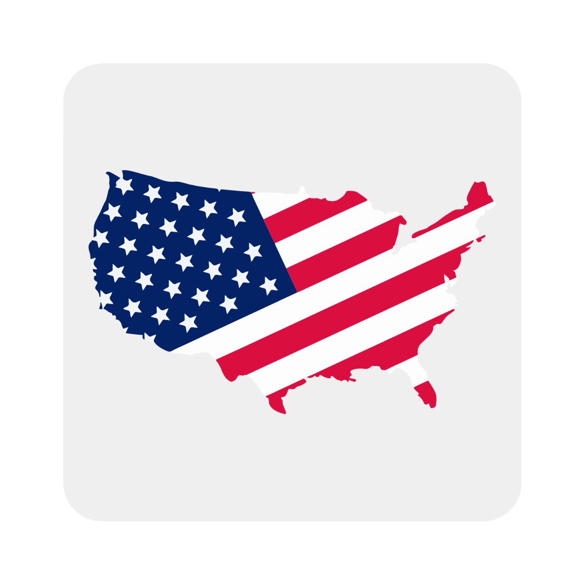 Creative USA Flag Vector Template