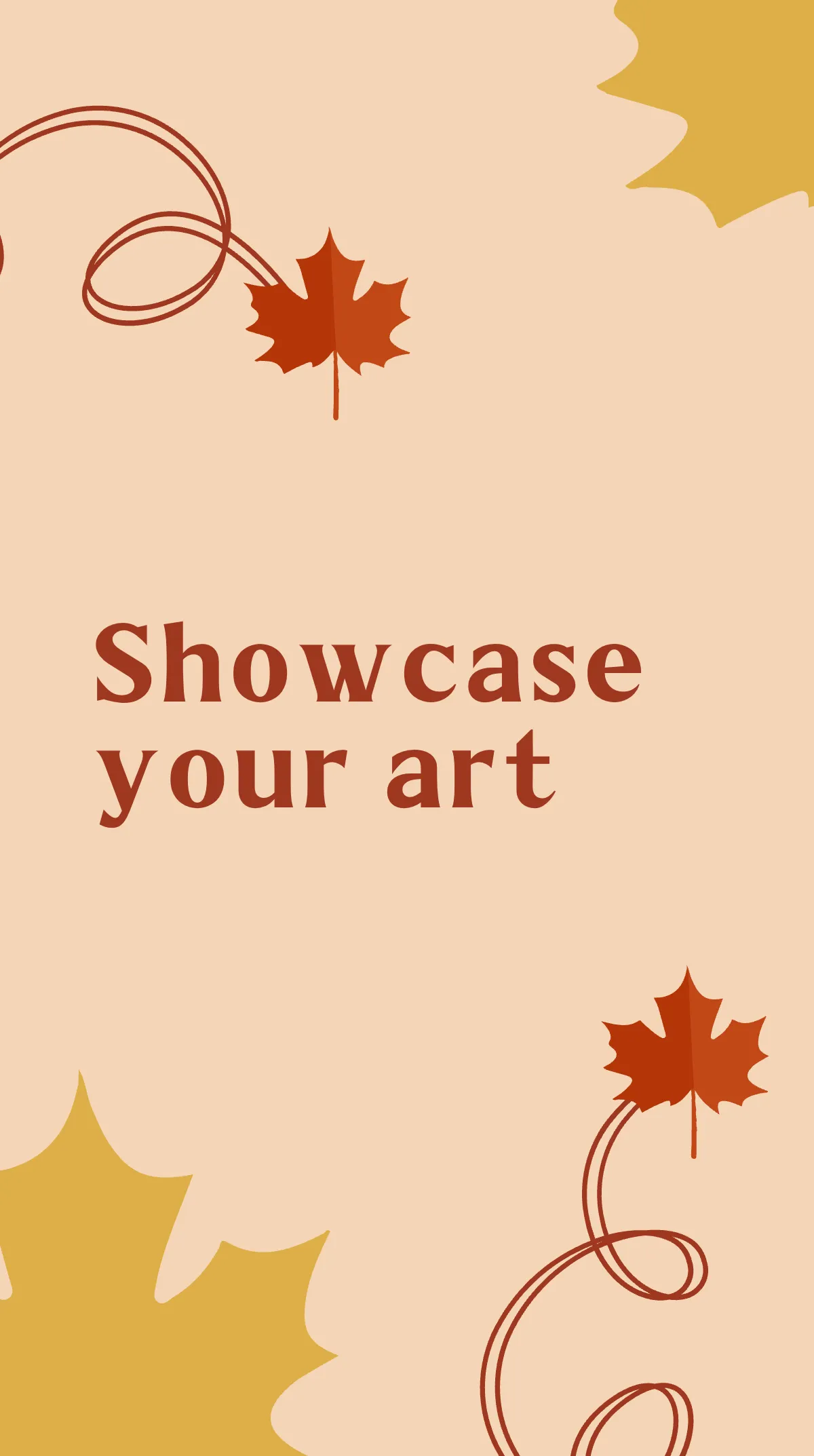 Free Hello Autumn Instagram Story Template to Edit Online