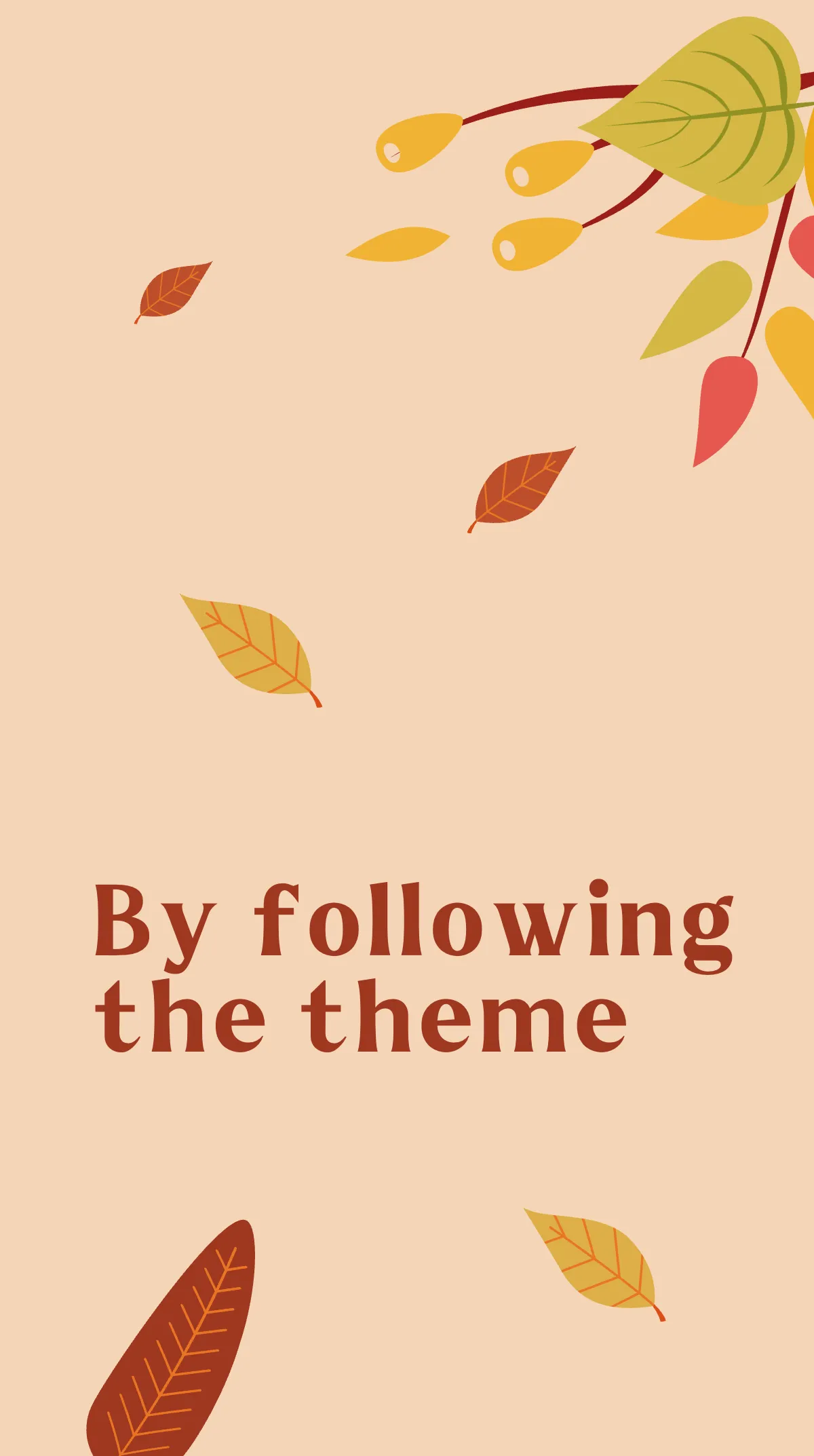 Free Hello Autumn Instagram Story Template to Edit Online