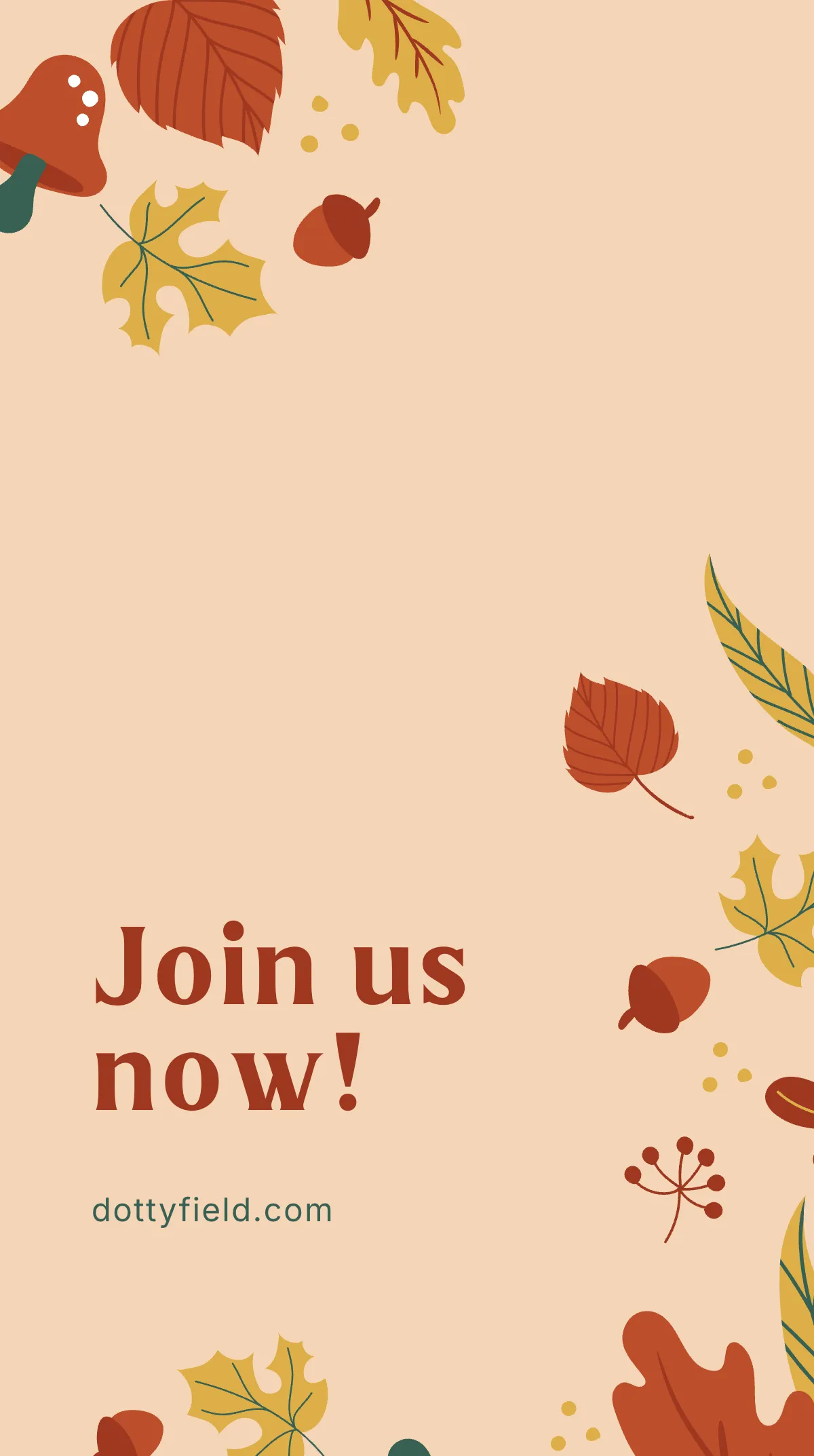 Free Hello Autumn Instagram Story Template to Edit Online