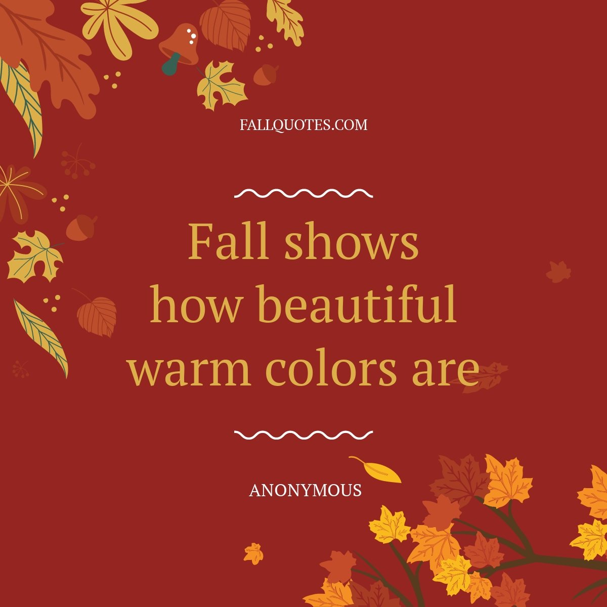 Fall Inspiration Quote Linkedin Post