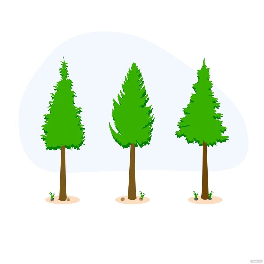 Free Simple Pine Tree Vector