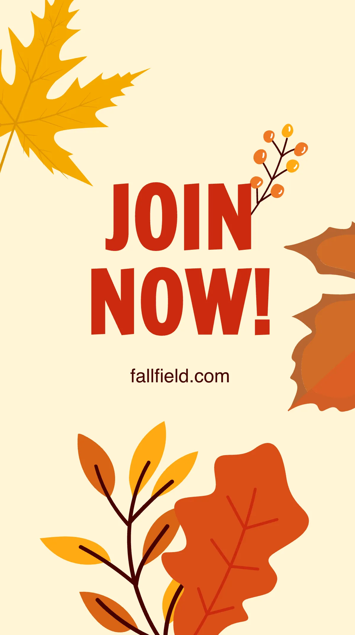 Free Fall Harvest Instagram Story Template to Edit Online