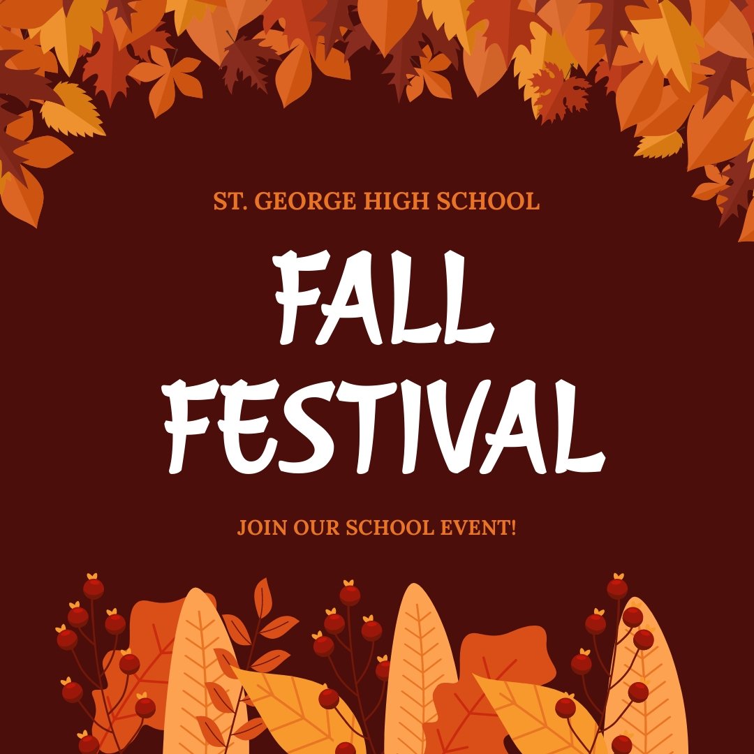 Free Fall/Autumn Event Instagram Post Template