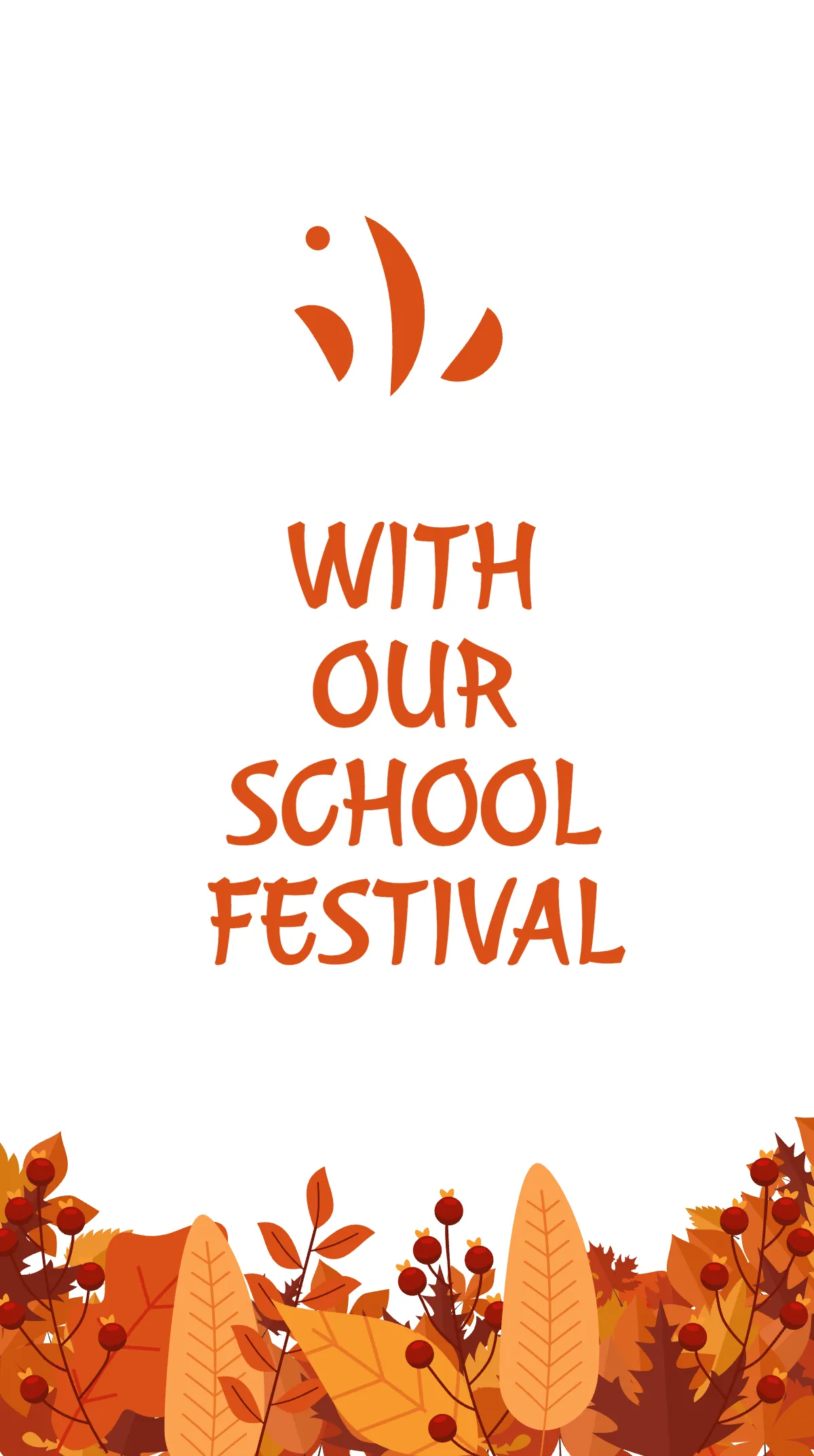 Free Fall/Autumn Event Instagram Story Template to Edit Online