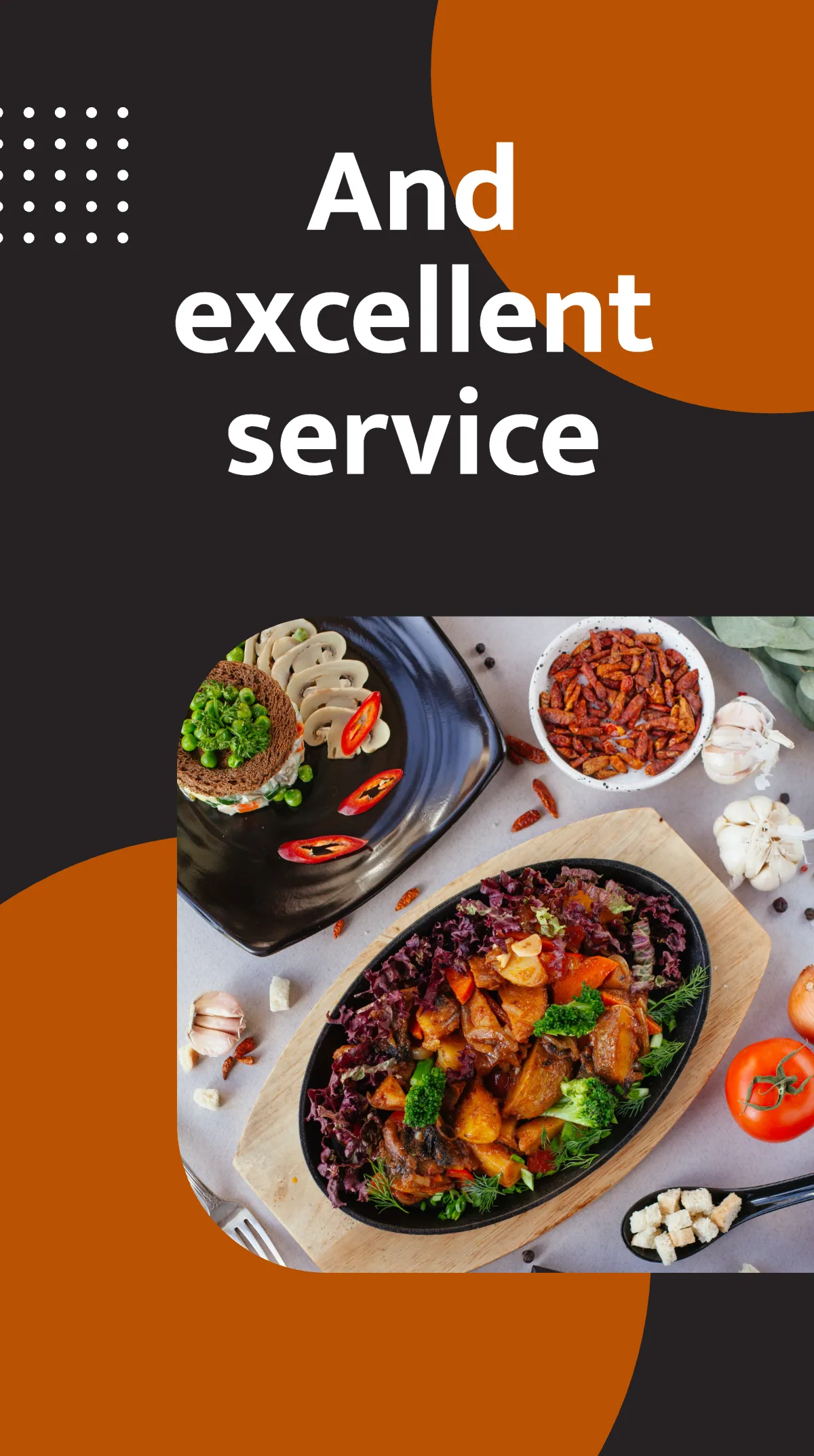 Free Food Instagram Story Ad Template to Edit Online