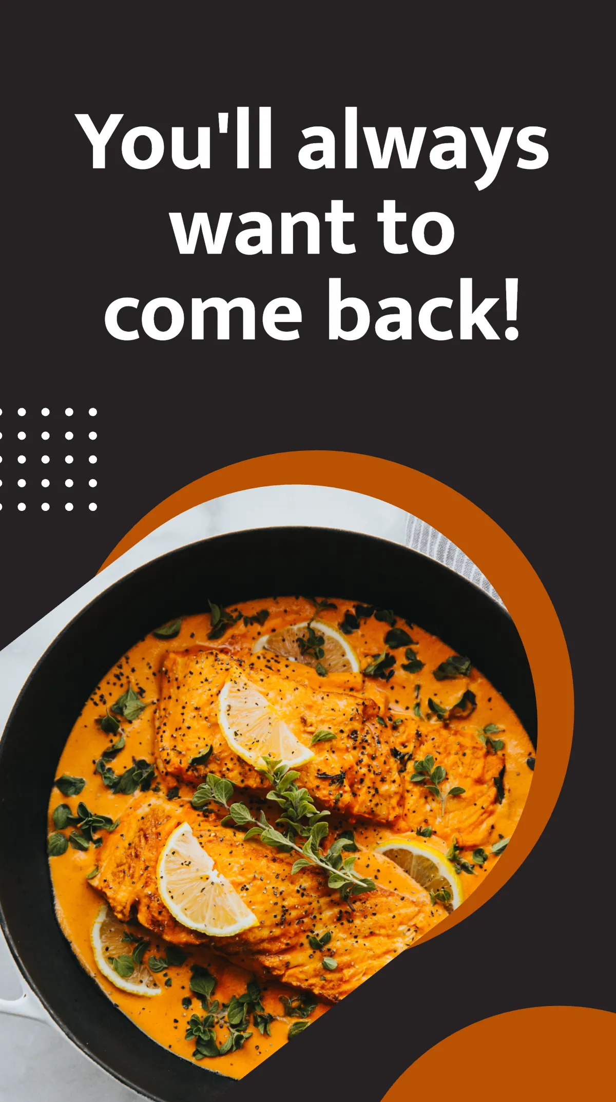 Free Food Instagram Story Ad Template to Edit Online