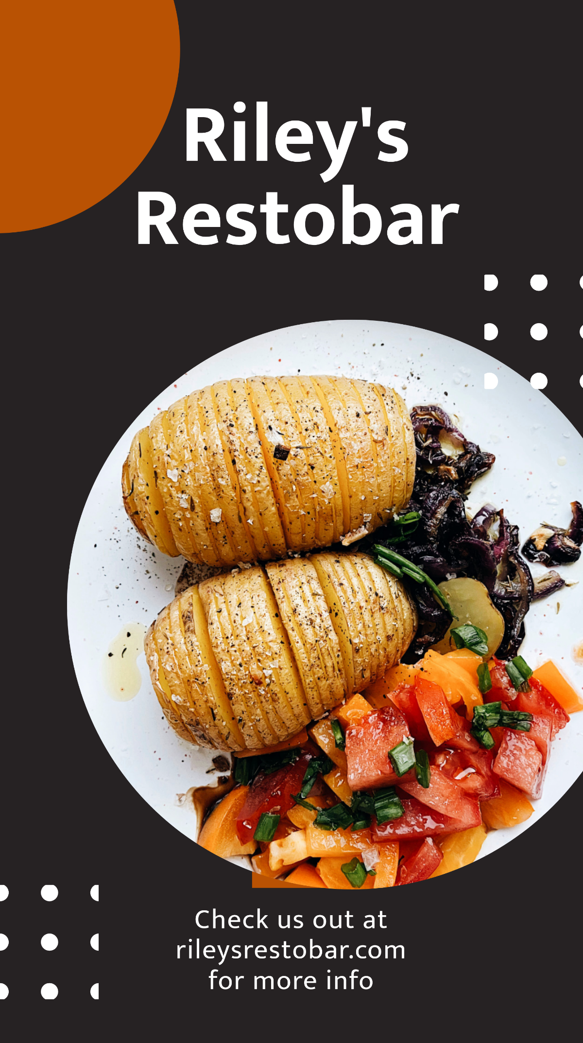Free Food Instagram Story Ad Template to Edit Online