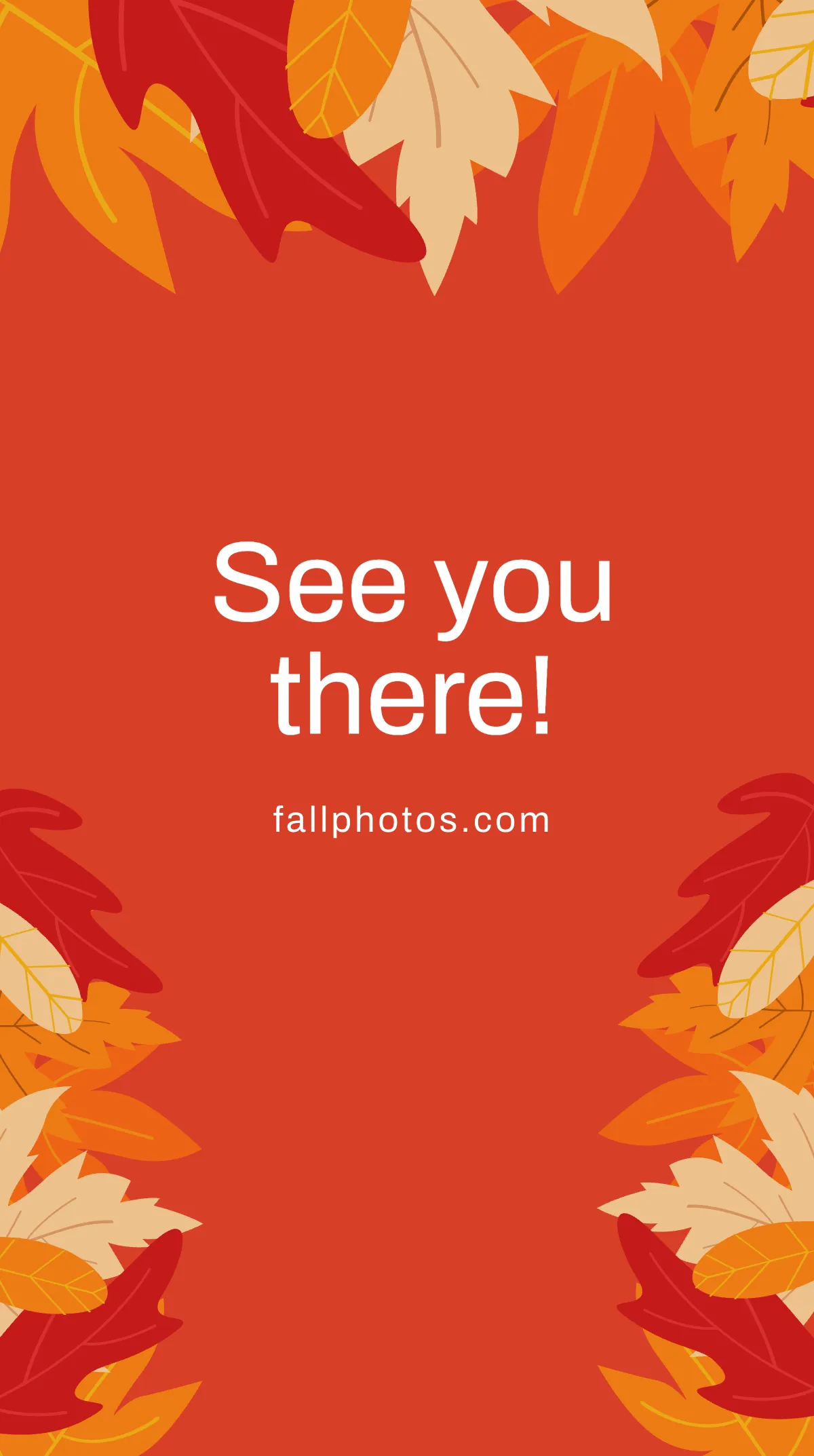 Free Fall Leaves Instagram Story Template to Edit Online