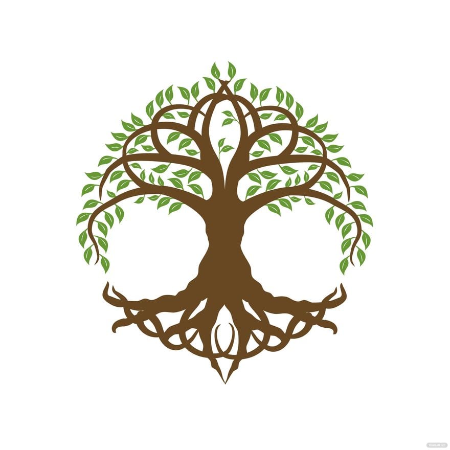 Free Celtic Tree Vector