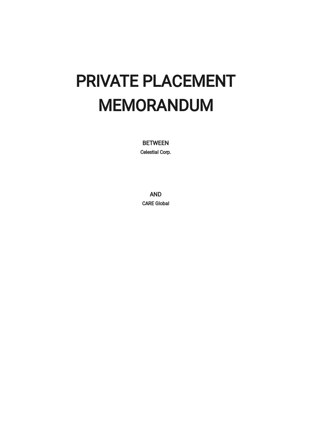 Private Placement Memorandum Template.jpe