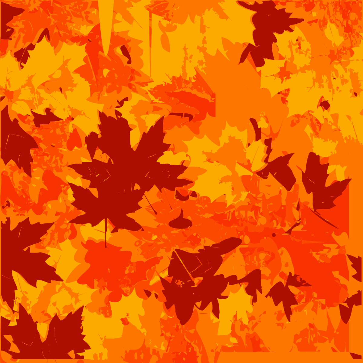 Autumn Texture Vector Template