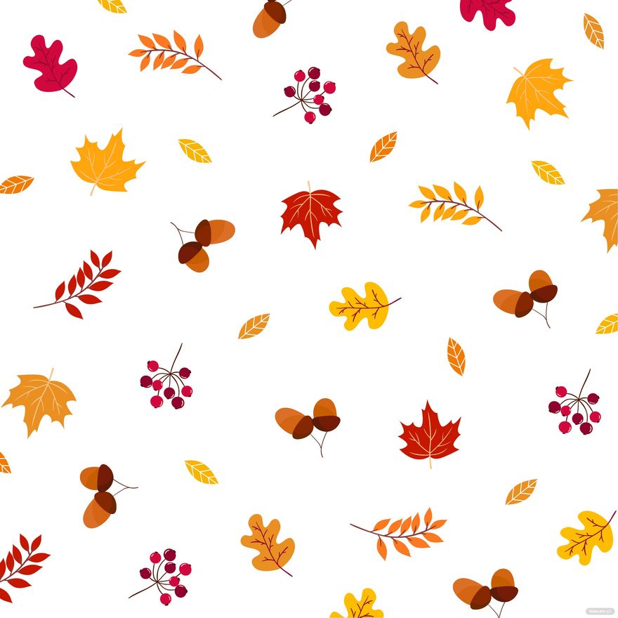 Free Seamless Autumn/Fall Vector