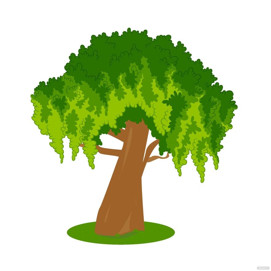 Free Willow Tree Vector