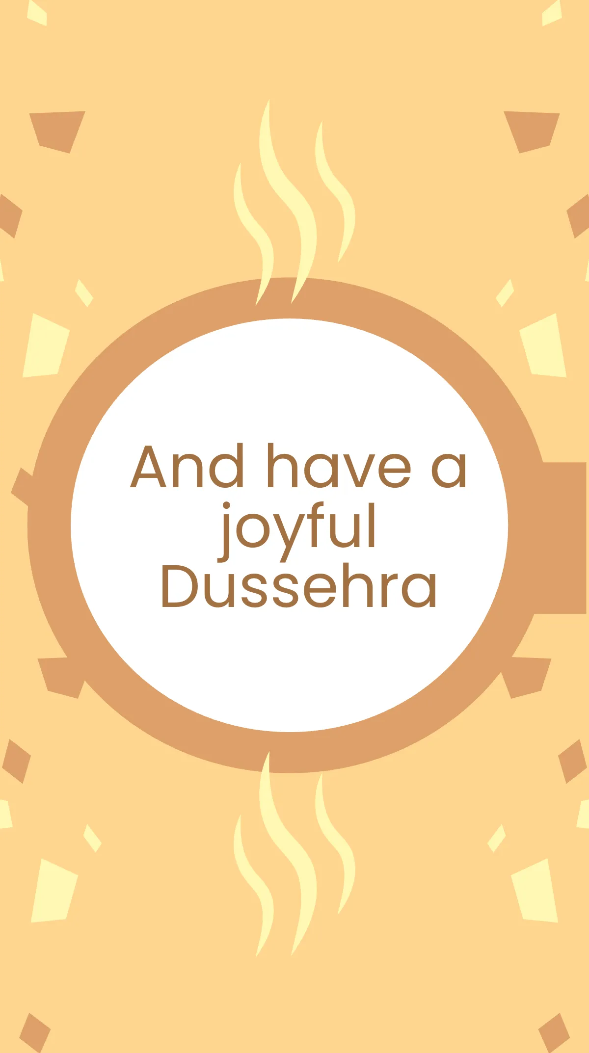 Free Dussehra Offer Instagram Story Template to Edit Online