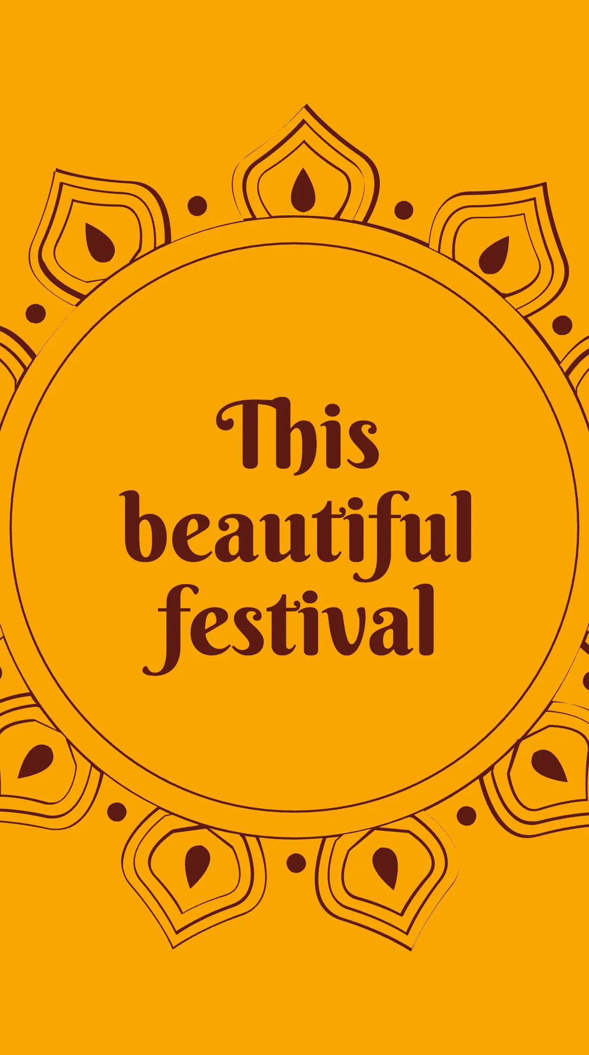 Free Happy Dussehra Instagram Story Template to Edit Online