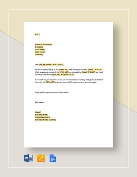 Payment Confirmation Letter Template - Google Docs, Word | Template.net