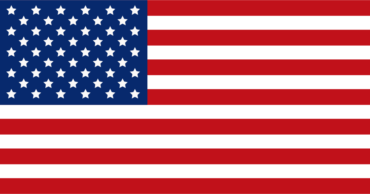 High Resolution USA Flag Vector Template