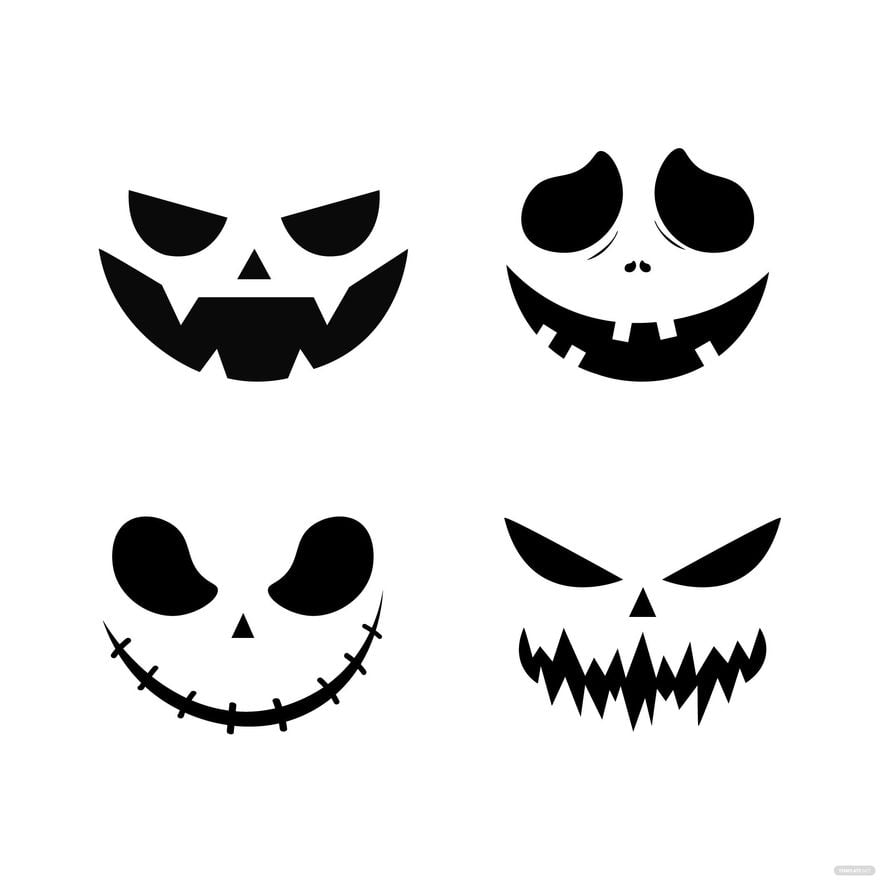 Free Halloween Smile Vector