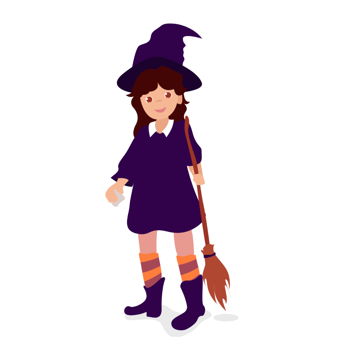 Halloween Girl Vector Template - Edit Online & Download