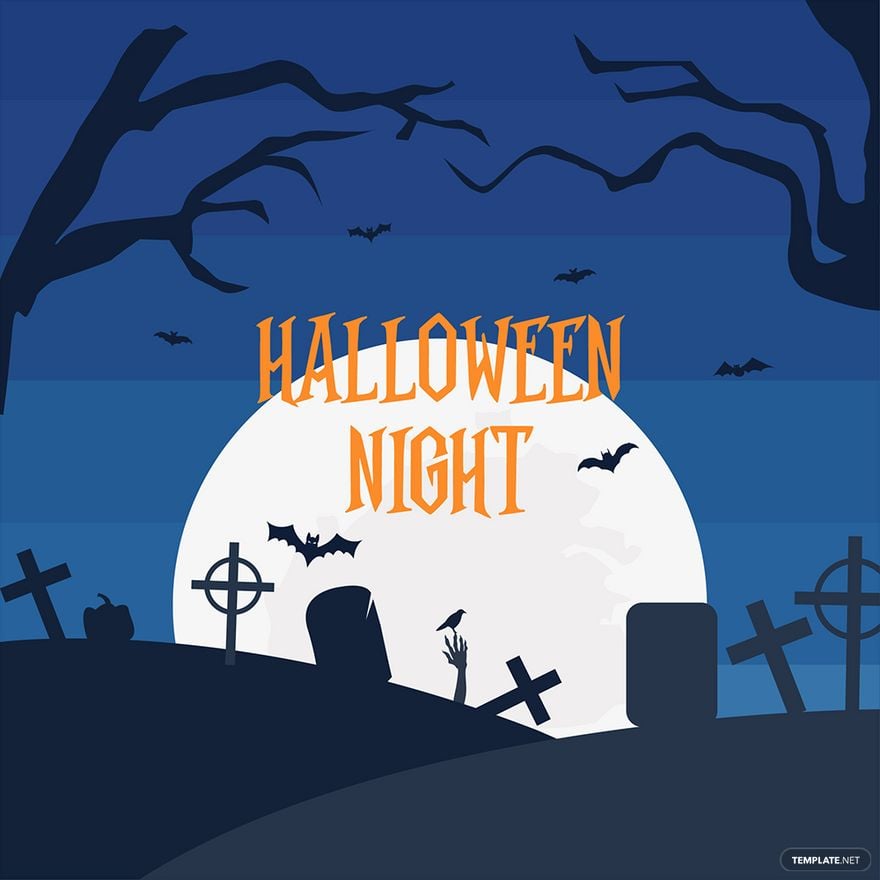 Free Halloween Night Vector
