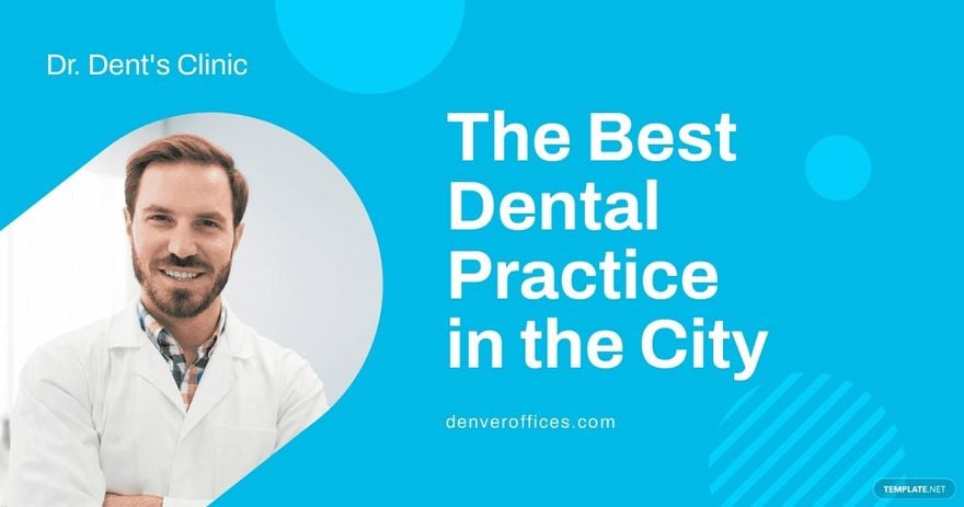 Dental Practice Facebook Post Template