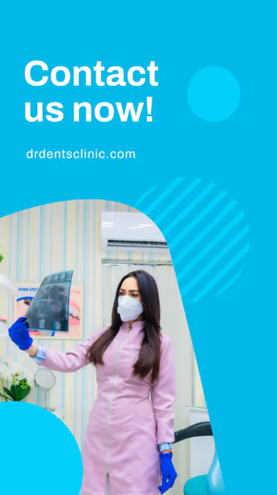 Free Dental Practice Instagram Story Template to Edit Online
