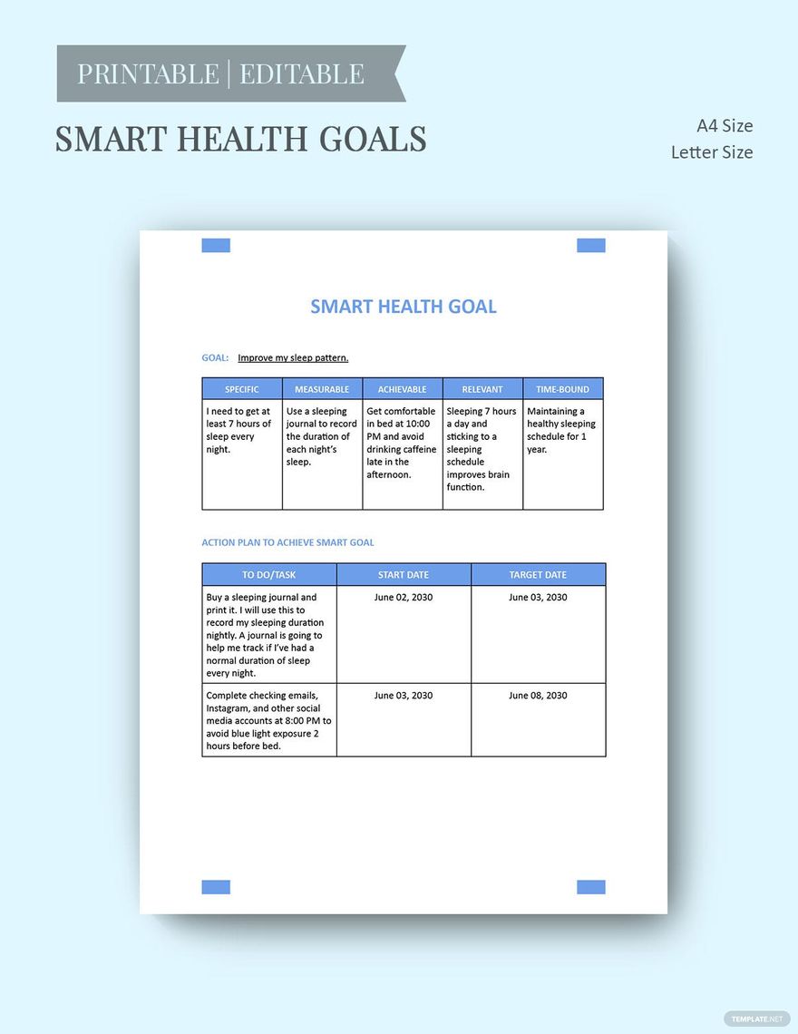 smart-health-goals-template-google-docs-google-sheets-google-slides-excel-powerpoint-word