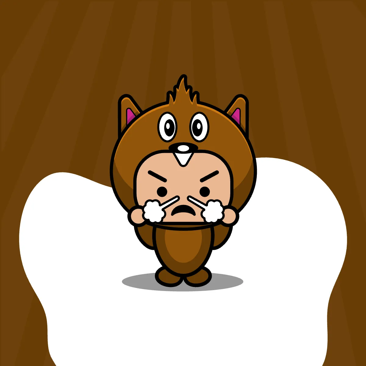 Free Funny Twitch Emote Template to Edit Online