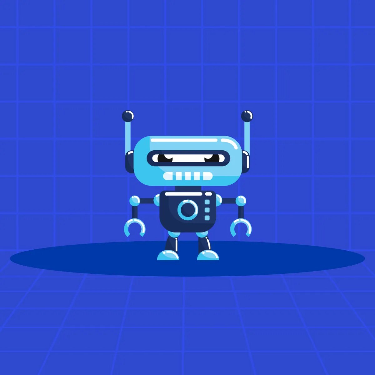 Free Twitch Robo Emote Template to Edit Online