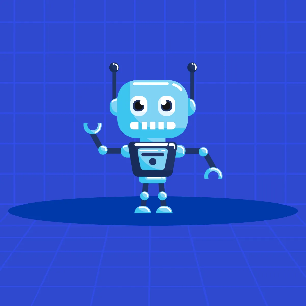 Free Twitch Robo Emote Template to Edit Online