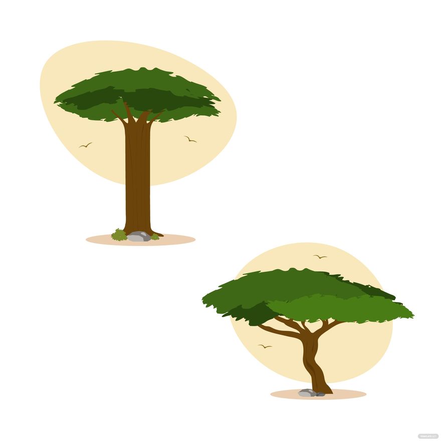 Free African Tree Vector