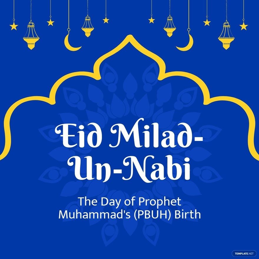Eid Milad-Un-Nabi Instagram Post Template