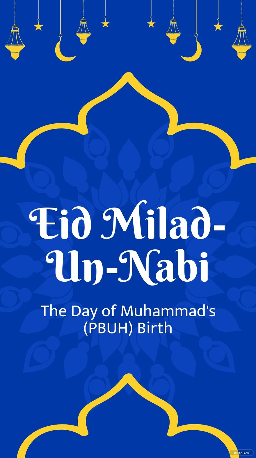 Eid Milad-Un-Nabi Whatsapp Post Template
