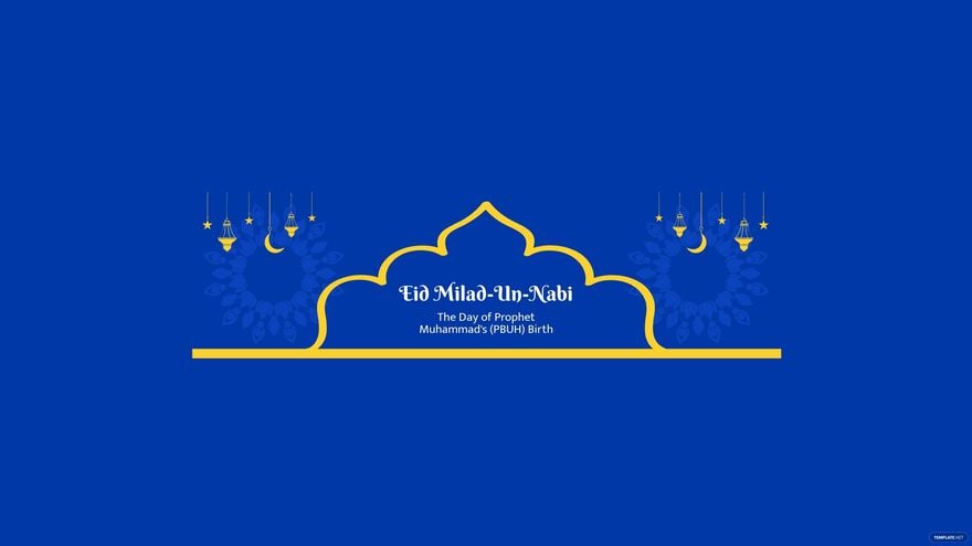 Eid Milad-Un-Nabi Youtube Banner Template