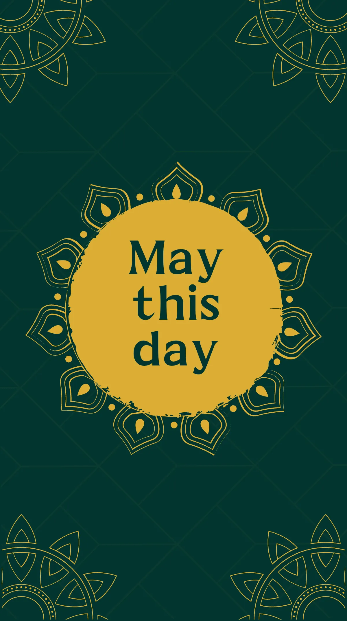 Free Milad-un-nabi Mubarak Instagram Story Template to Edit Online