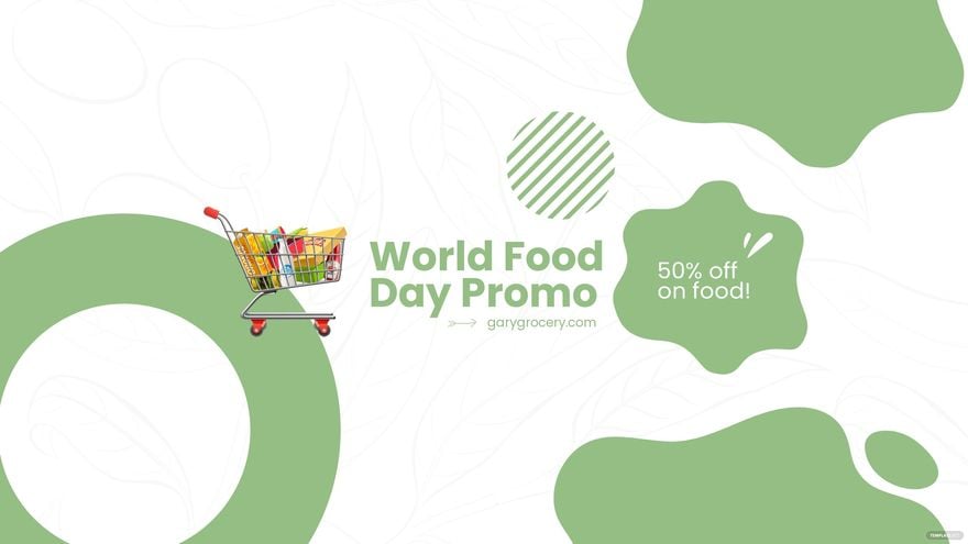 World Food Day Promotion Youtube Banner Template
