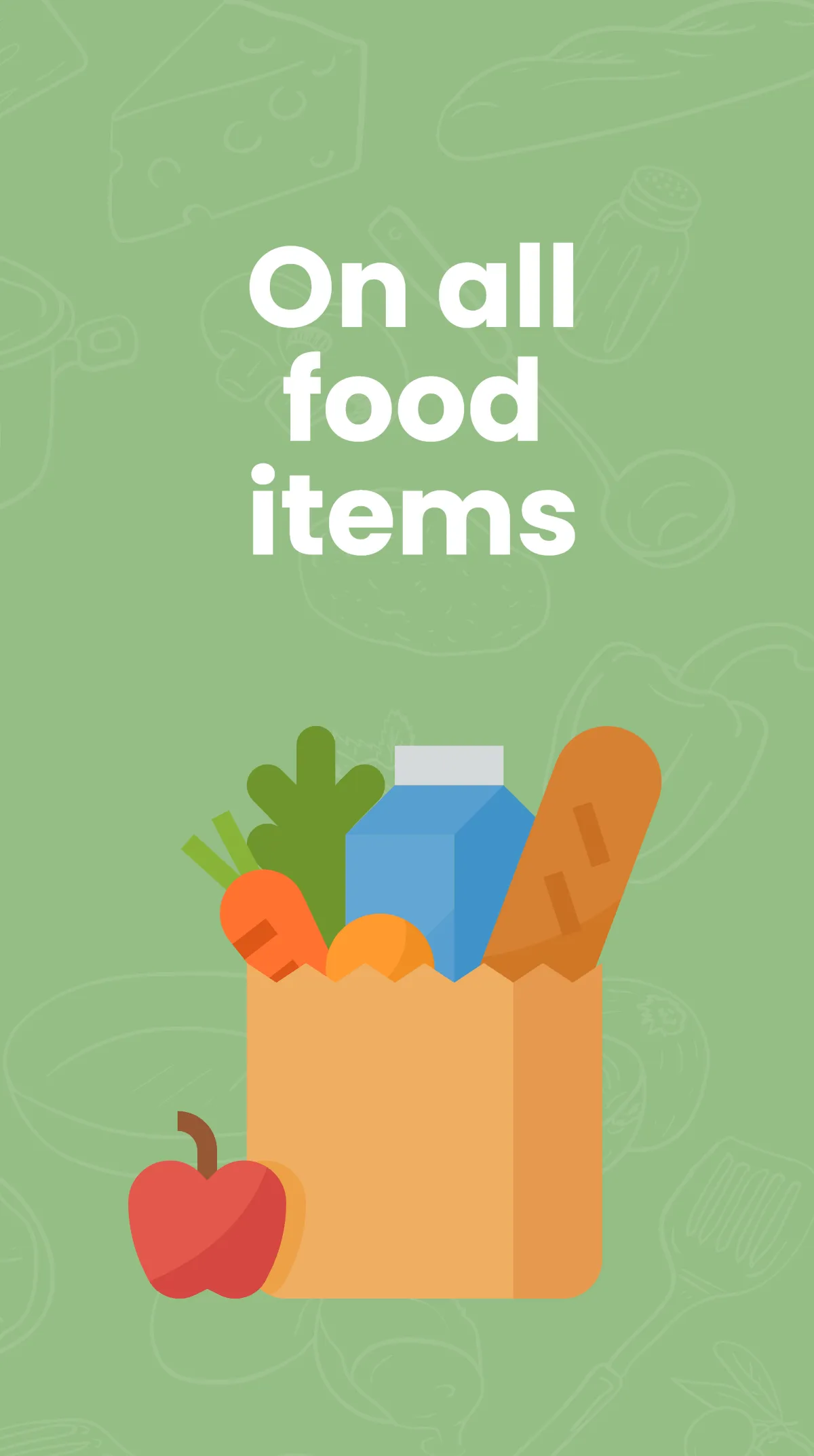 Free World Food Day Promotion Instagram Story Template to Edit Online