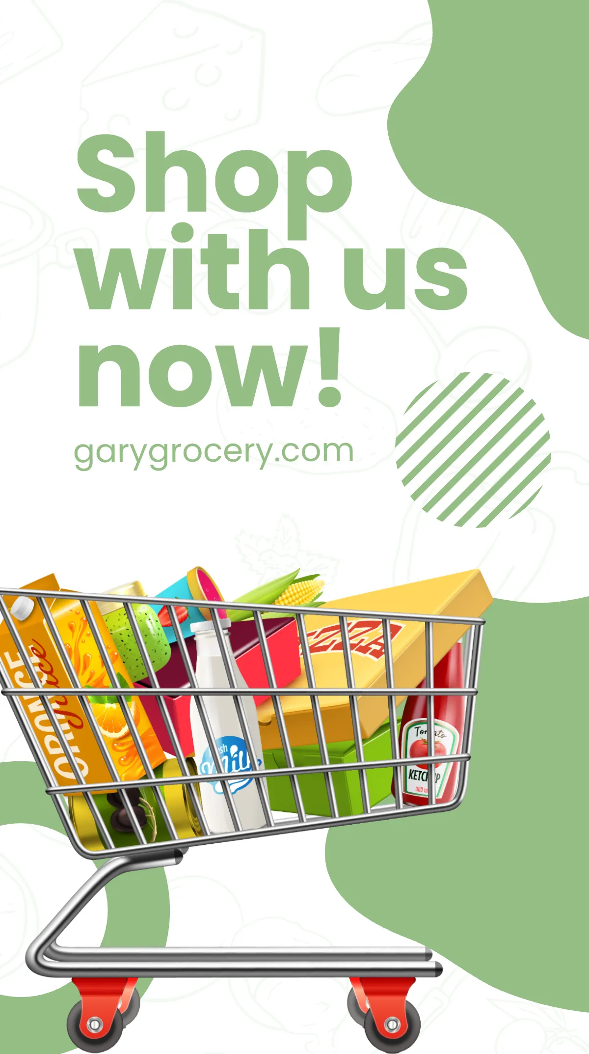 Free World Food Day Promotion Instagram Story Template to Edit Online