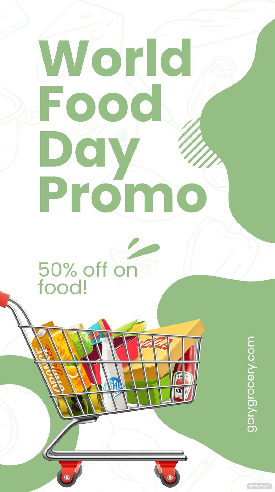 Free World Food Day Promotion Instagram Story Template