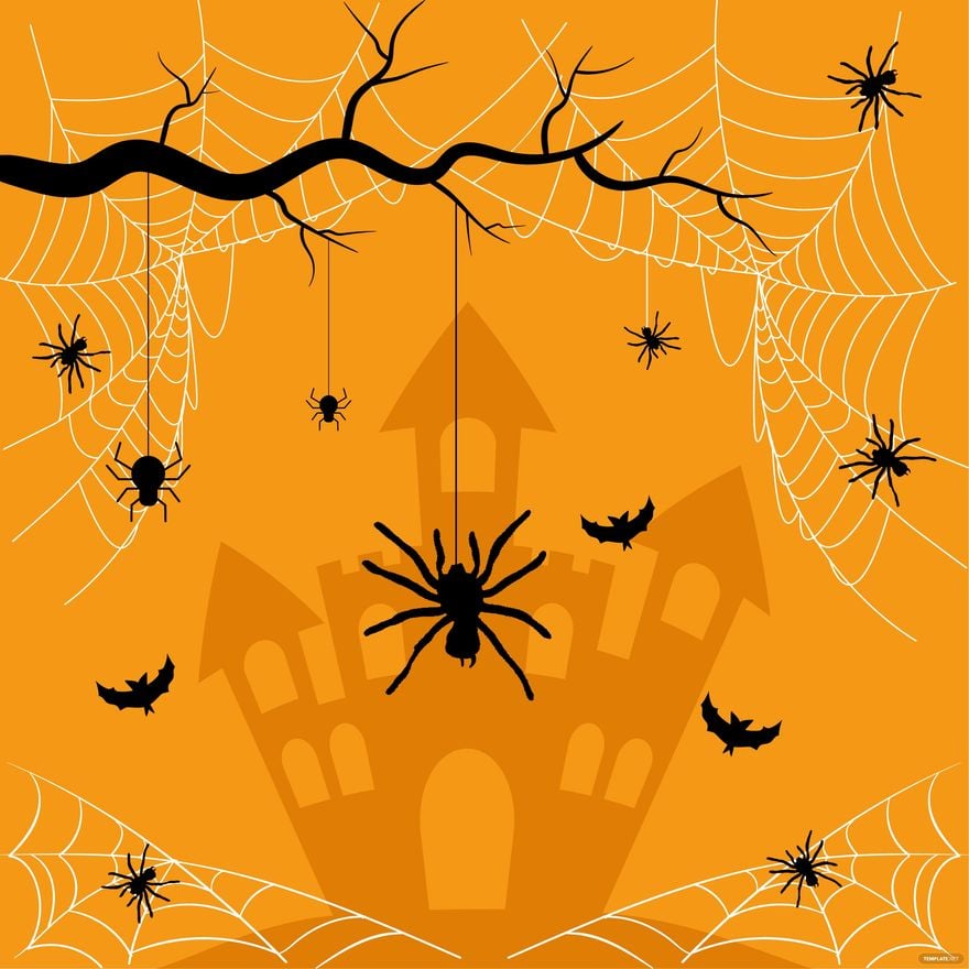 Halloween Spider Vector in Illustrator, EPS, SVG, JPG, PNG