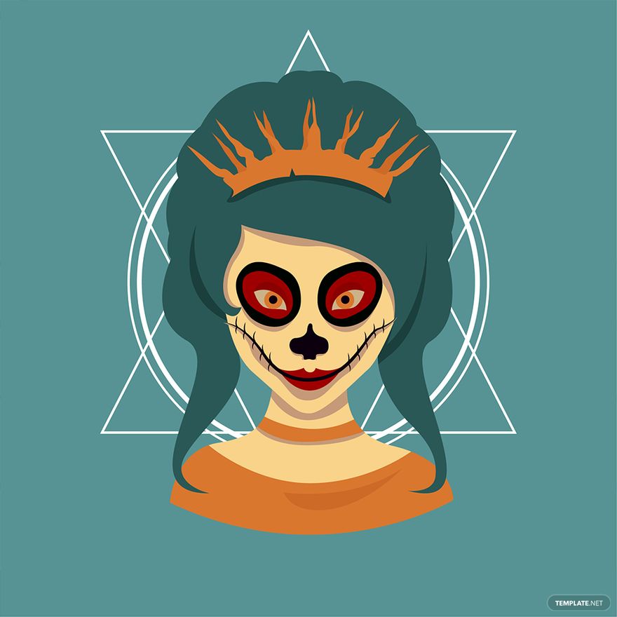 Free Halloween Queen Vector in Illustrator, EPS, SVG, JPG, PNG