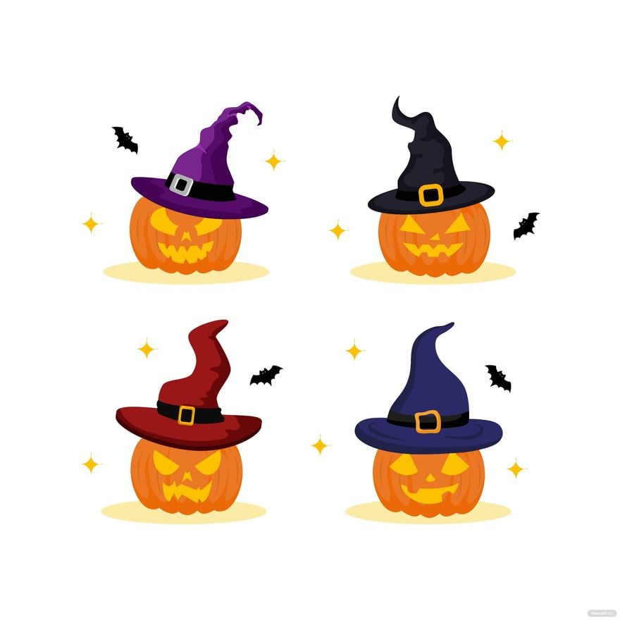 Free Witch Hat Vector in Illustrator, EPS, SVG, JPG, PNG